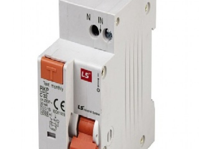 Rcbo LS RKP 1P+N 3-6-10-16-20-25-32A 4.5kA